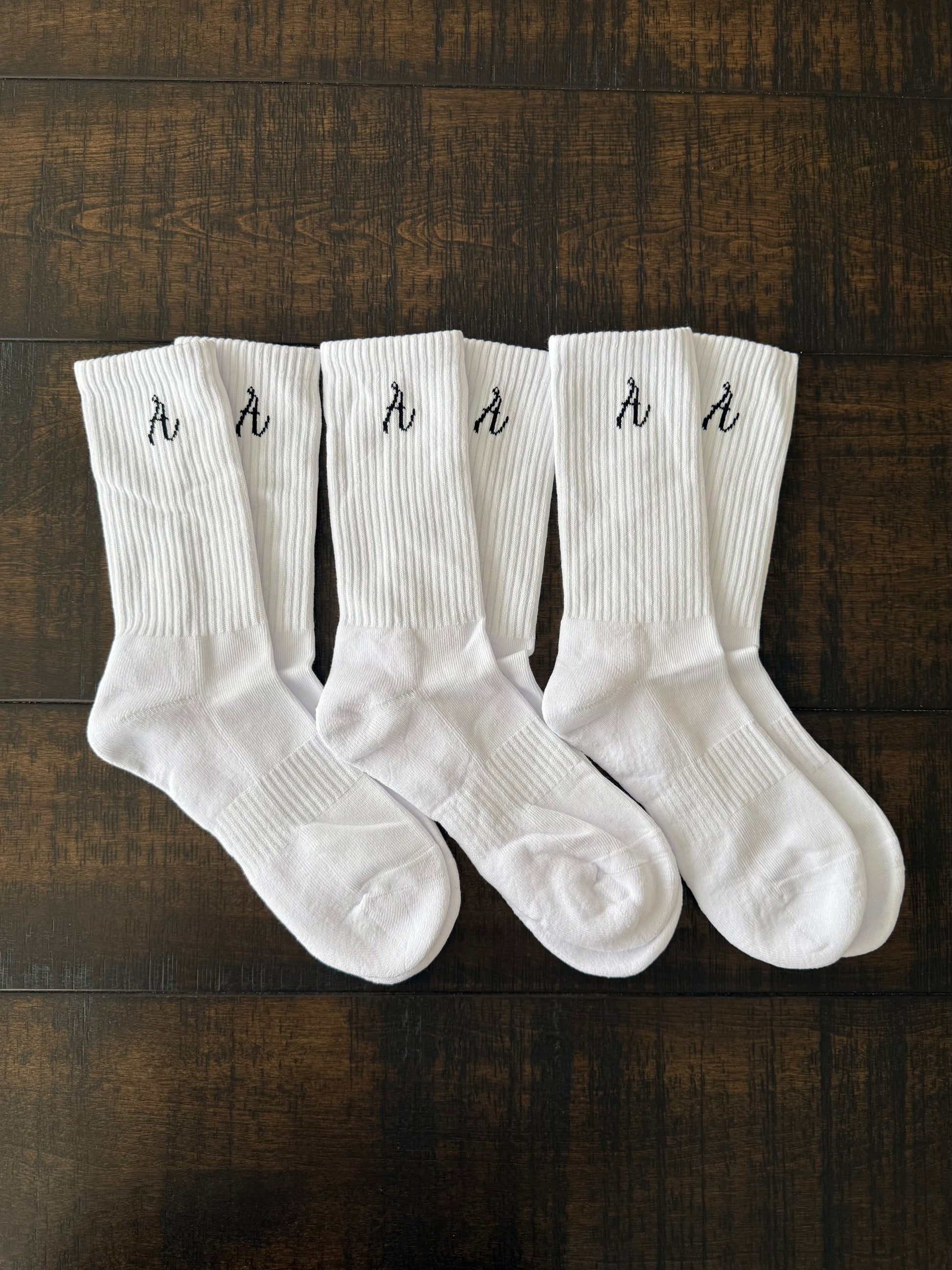 chaussettes blanches